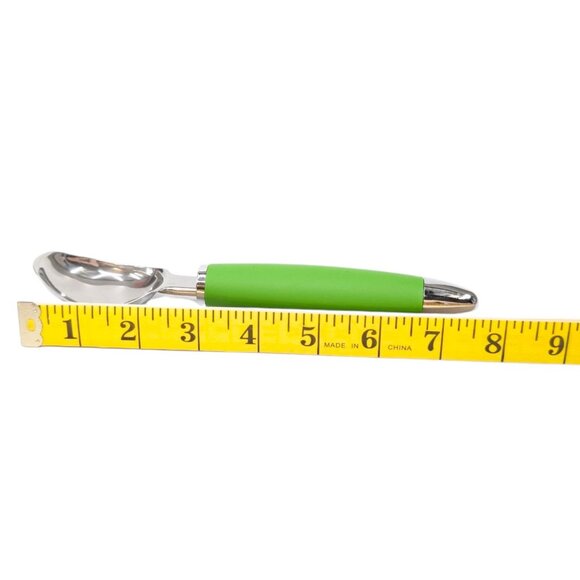 Raddish Kids Thrills Chills Ice Cream Scoop Green Silver Steel Recipes Patch - Picture 7 of 13